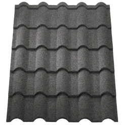Dakbedekking Schuine Daken > Aquaplan Aqua-pan Gallo dakpannenplaat metaal antraciet 1 m²
