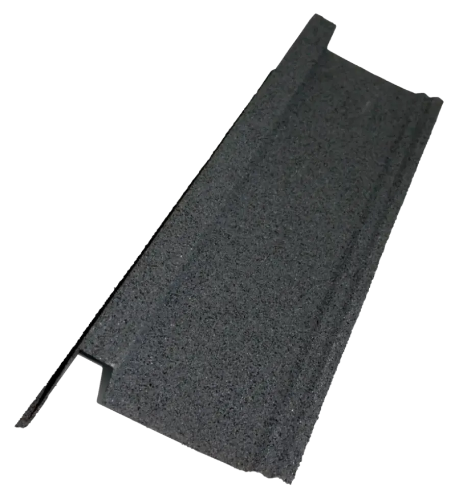 Dakbedekking Schuine Daken > Aquaplan Aqua-pan windveer metaal antraciet 91 cm