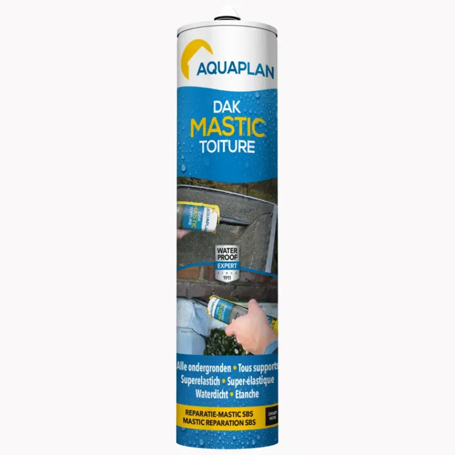 Dak- En Gootreparatie|Dakbedekking Schuine Daken > Aquaplan Dak-Mastic afdichtingskit 310 ml