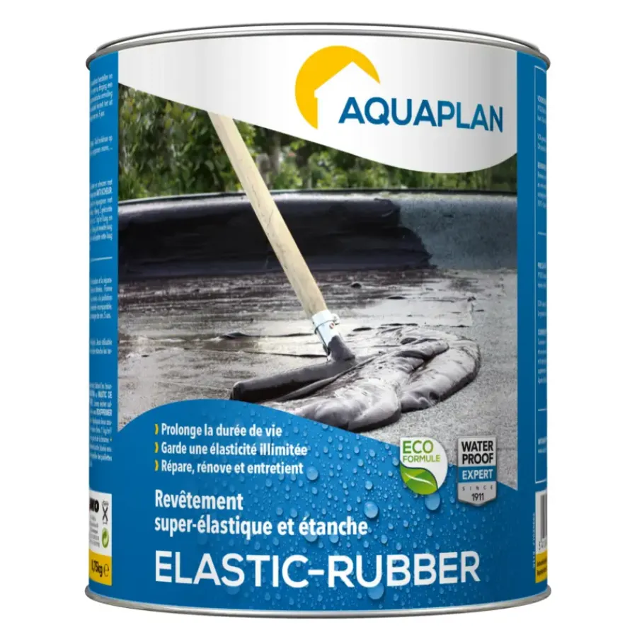 Dak- En Gootreparatie > Aquaplan Elastic Rubber dakcoating waterdicht 0,75 kg