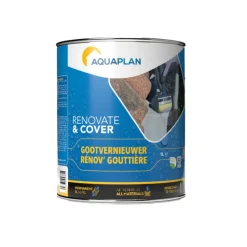 Dak- En Gootreparatie|Dakbedekking Schuine Daken > Aquaplan Renovate & Cover gootvernieuwer 1 liter