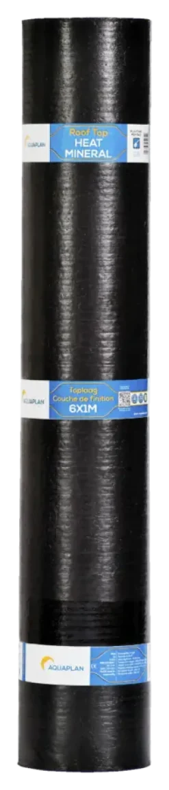 Dakbedekking Schuine Daken > Aquaplan Roof Top Heat Mineral brandrol met leislag 6 m²
