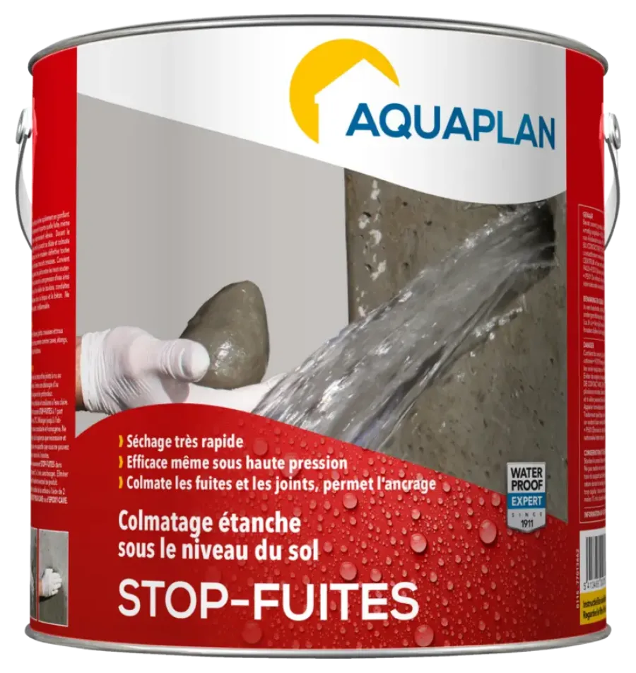 Toebehoren En Benodigdheden > Aquaplan Waterdruk-stop cement afdichting 2,5 kg