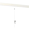 Bevestiging Wand- & Plafondbekleding > Artiteq Click Rail schilderij ophangsysteem compleet 2 meter wit RAL 9016 overschilderbaar