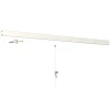 Bevestiging Wand- & Plafondbekleding > Artiteq Click Rail schilderij ophangsysteem compleet 2 meter wit crème RAL 9010