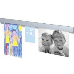 Bevestiging Wand- & Plafondbekleding > Artiteq Info Rail ophangsysteem 1 meter geborsteld aluminium