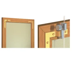 Bevestiging Wand- & Plafondbekleding > Artiteq lijsthoeken voor schilderij ophangsysteem (2 stuks)