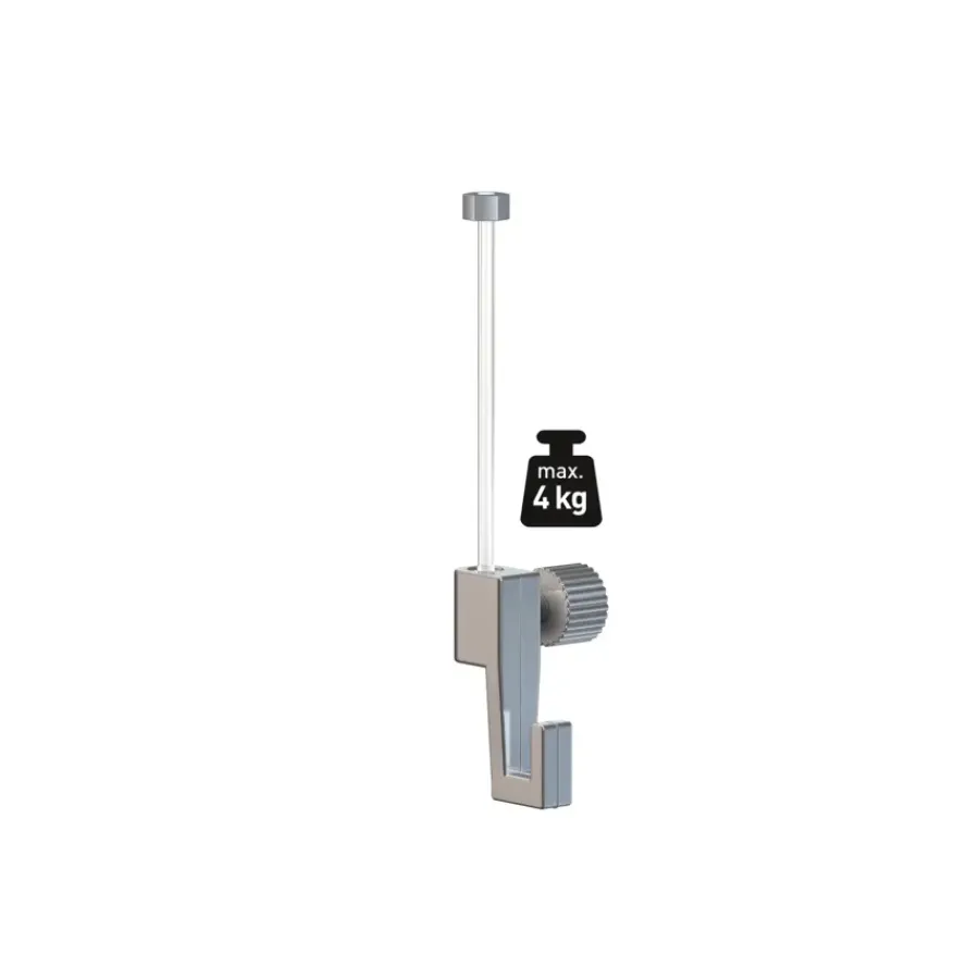 Bevestiging Wand- & Plafondbekleding > Artiteq perlon ophangkoord met haak (4 kg) voor schilderij ophangsystemen