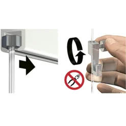 Bevestiging Wand- & Plafondbekleding > Artiteq perlon ophangkoord voor schilderij ophangsystemen