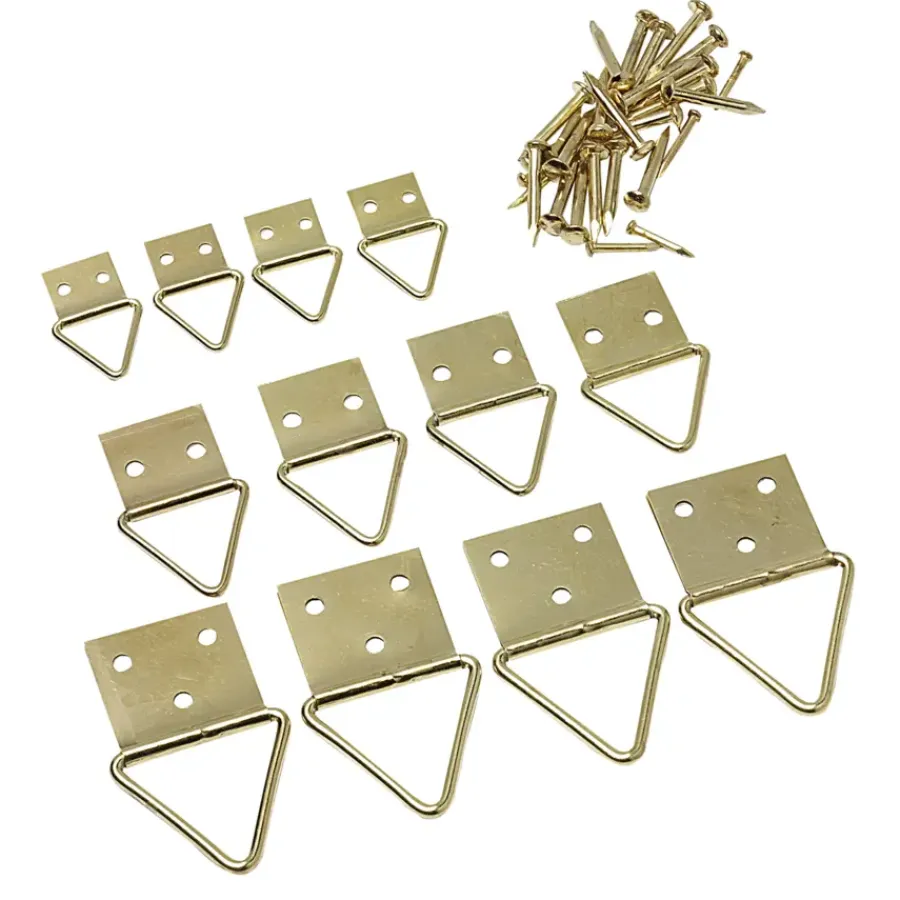 Bevestiging Wand- & Plafondbekleding > Artiteq schilderijhaakjes klapogen met nagels (12 stuks)