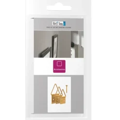 Bevestiging Wand- & Plafondbekleding > Artiteq schilderijhaakjes klapogen met nagels (12 stuks)