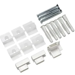Bevestiging Wand- & Plafondbekleding > Artiteq schilderij ophangsysteem service set voor Click Rail wit en wit overschilderbaar