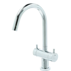 Atlantic Adrian 2-knops keukenkraan Chroom