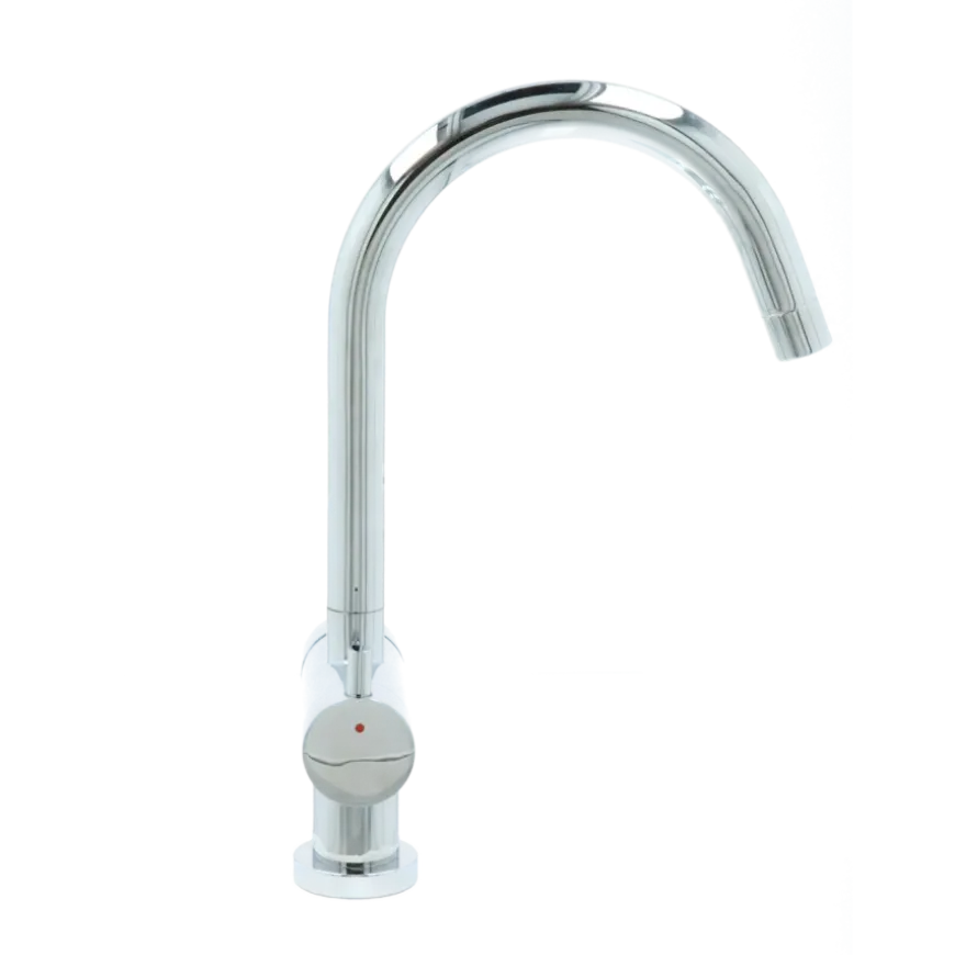 Atlantic Adrian 2-knops keukenkraan Chroom