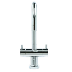 Atlantic Adrian 2-knops keukenkraan Chroom