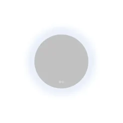 Atlantic badkamerspiegel Lexie met verlichting rond ø 50 cm chroom