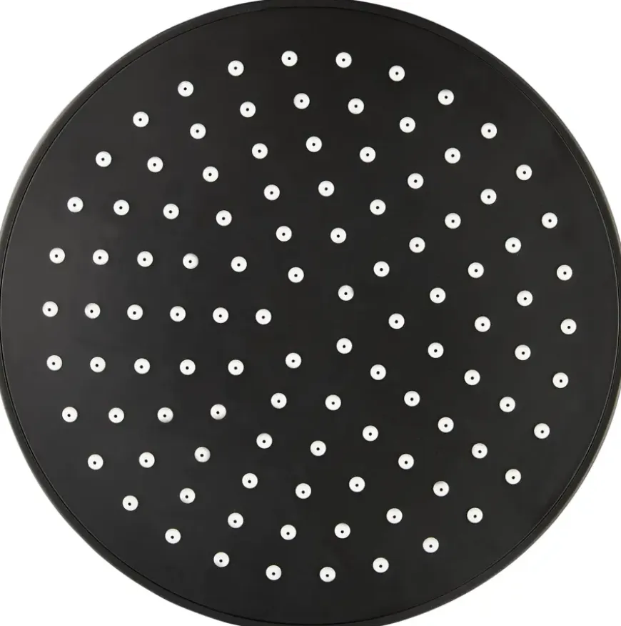 Atlantic douchekop Blake hoofddouche 1 stand ø 20 cm zwart