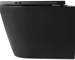 Atlantic hangend toilet Joey mat zwart
