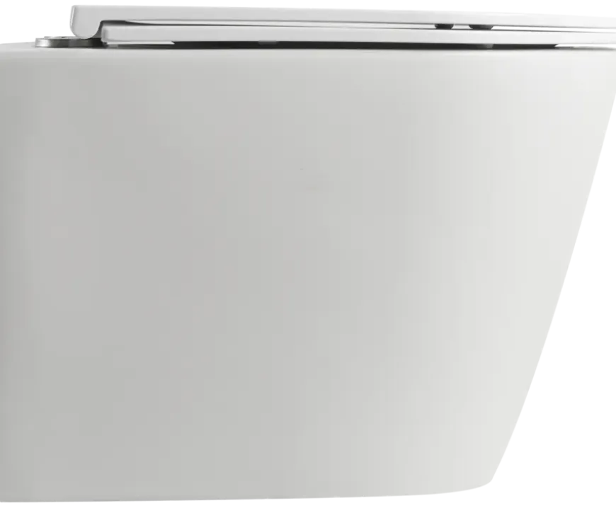 Atlantic hangend toilet Joey mat wit