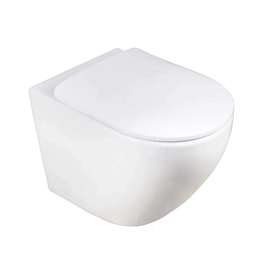 Atlantic hangend toilet Roy wit