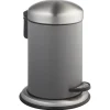 Atlantic pedaalemmer rond 3 liter Grijs