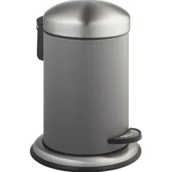 Atlantic pedaalemmer rond 3 liter Grijs