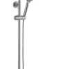 Atlantic regendoucheset Asher met handdouche 3 standen en thermostaatkraan RVS - hartafstand kraan 15 cm