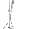 Atlantic regendoucheset Carter vierkant 20cm x 20cm met handdouche 1 stand chroom
