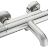 Atlantic thermostatische badkraan Colin RVS 15 cm