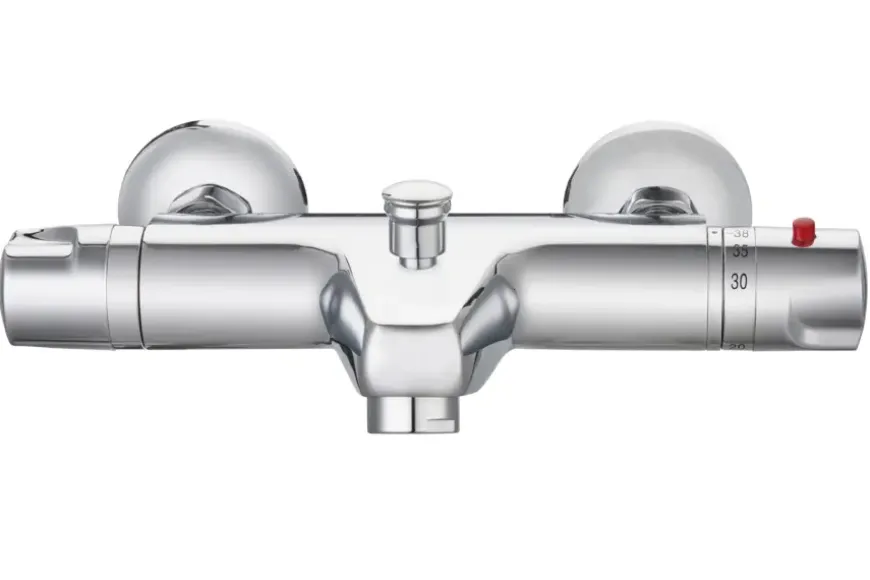 Atlantic thermostatische badkraan Marco chroom 15 cm