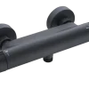 Atlantic thermostatische douchekraan Colin zwart 15 cm