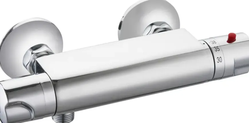 Atlantic thermostatische douchekraan Marco chroom 12 cm