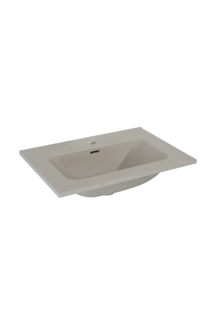 Atlantic Wastafel Skappa 60 cm taupe