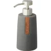 Atlantic zeepdispenser natuursteenlook Antraciet