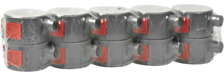 Elektradozen > Attema inbouwdoos U40 5/8" 16mm met buiktuit (10 stuks)
