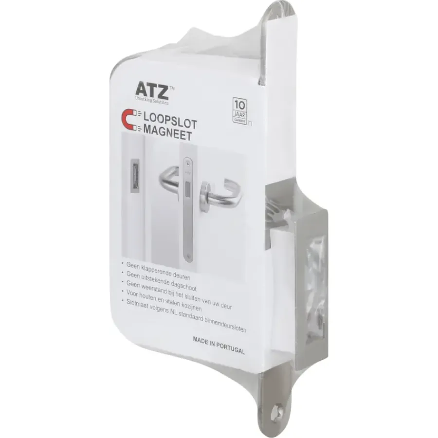 Deursloten|Cilinders > ATZ Magneet insteekslot loopslot met RVS voorplaat Doorn 50mm