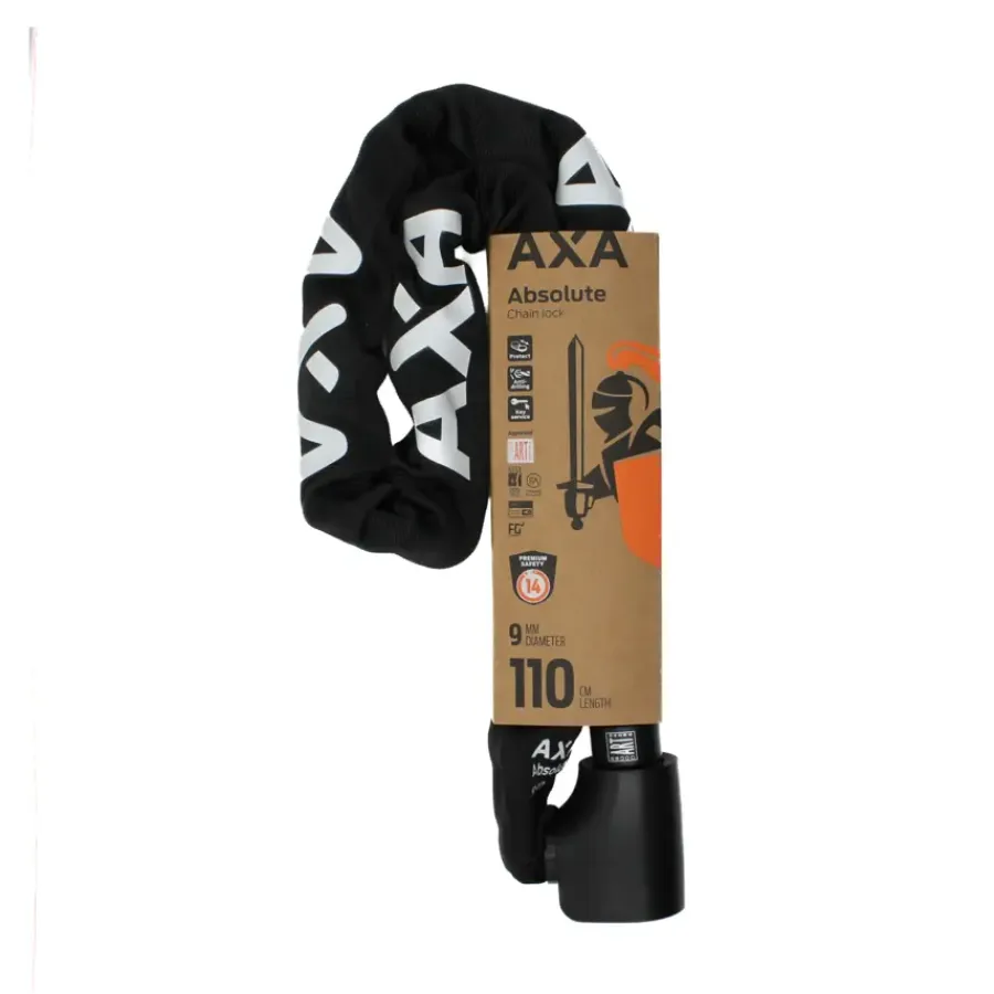 Fietssloten > AXA Absolute kettingslot 9-110
