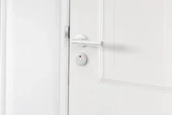 Deurbeslag Binnendeur|Deurklinken > AXA deurkrukset Curve Milan aluminium rozet met wc-/badkamergarnituur
