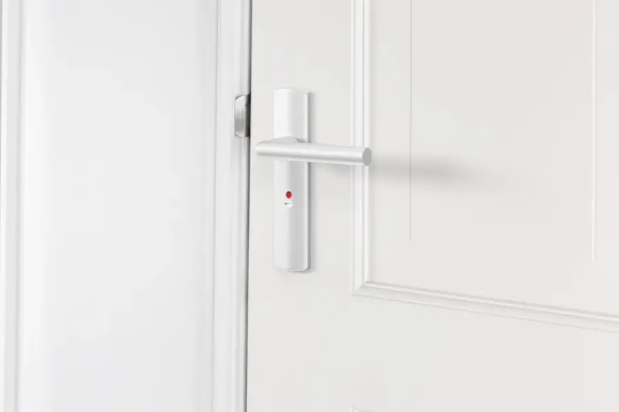 Deurbeslag Binnendeur|Deurklinken > AXA deurkrukset Curve Milan aluminium blindschild zilver wc-/badkamersluiting 63/8