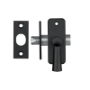 AXA inboorgrendel doornmaat 25mm zwart incl sluitplaat
