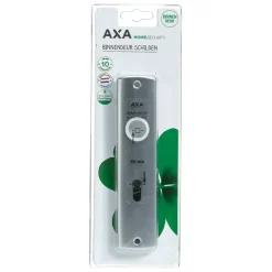 Deurbeslag Binnendeur|Deurbeslag Binnen > AXA langschild binnendeur aluminium kruk/sleutel 72 mm