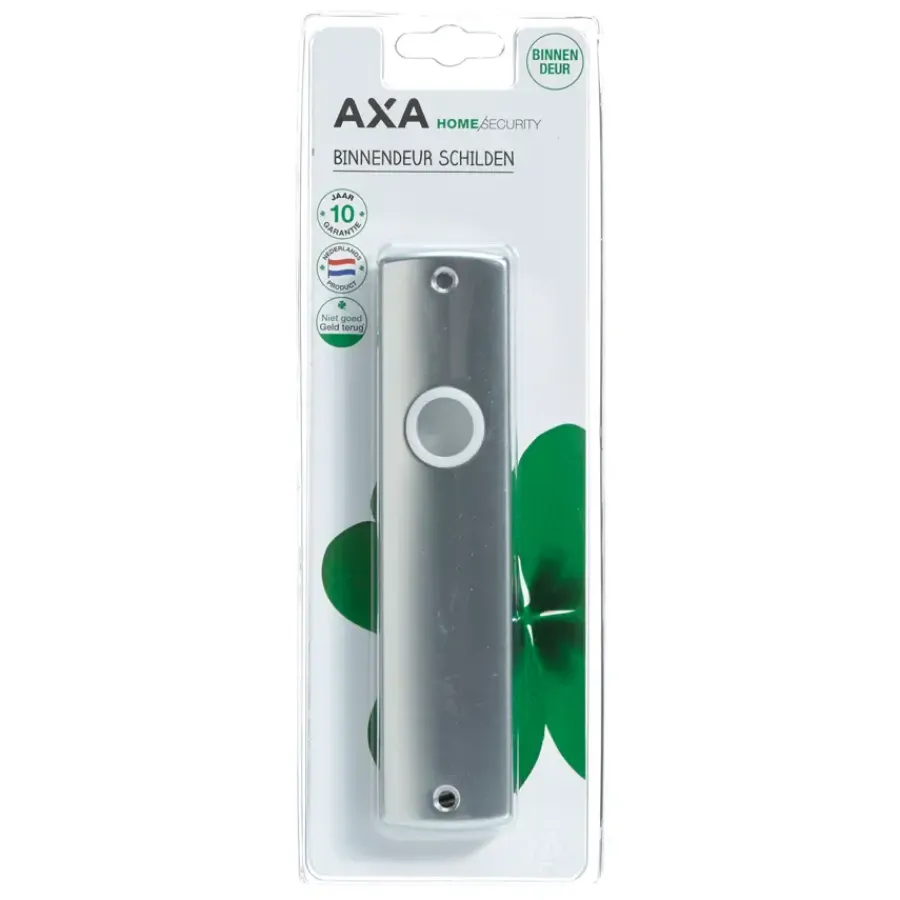 Deurbeslag Binnendeur|Deurbeslag Binnen > AXA langschild blind binnendeur kruk/kruk aluminium
