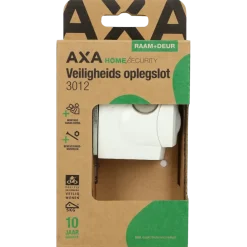 Raambeslag|Raamsluiting > AXA oplegslot SKG 1-ster buitendraaiend wit
