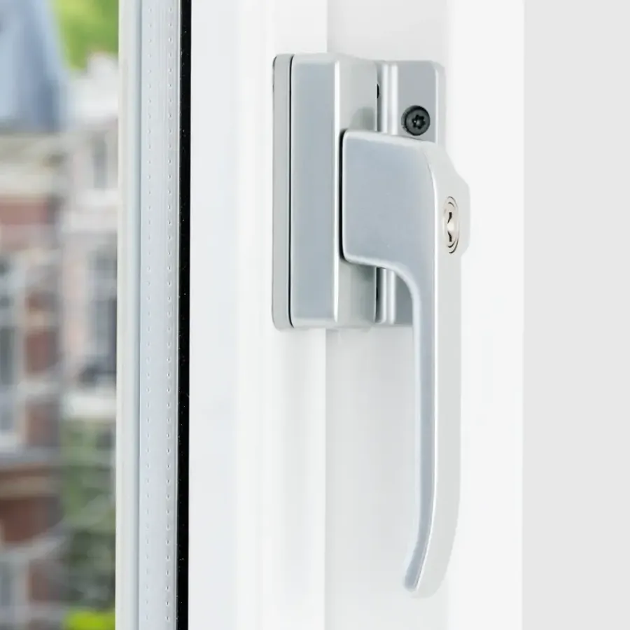 Raambeslag|Raamsluiting > AXA raamsluiting links aluminium SKG 1-ster