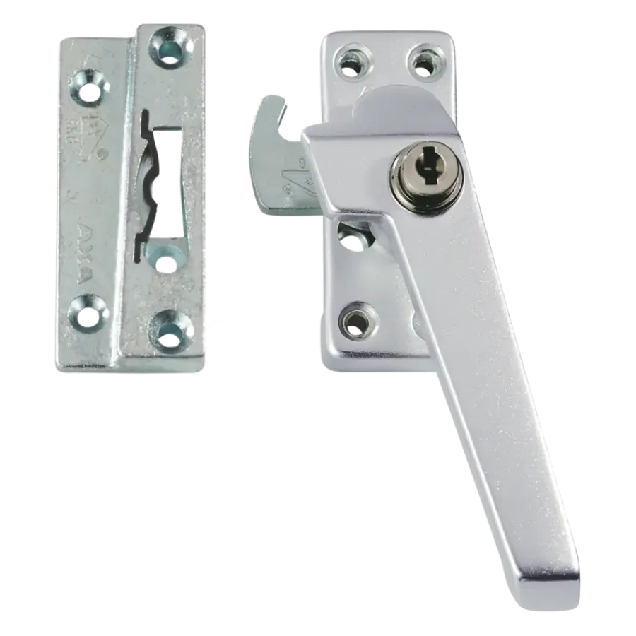 Raambeslag|Raamsluiting > AXA Raamsluiting met slot SKG 1-ster rechts aluminium