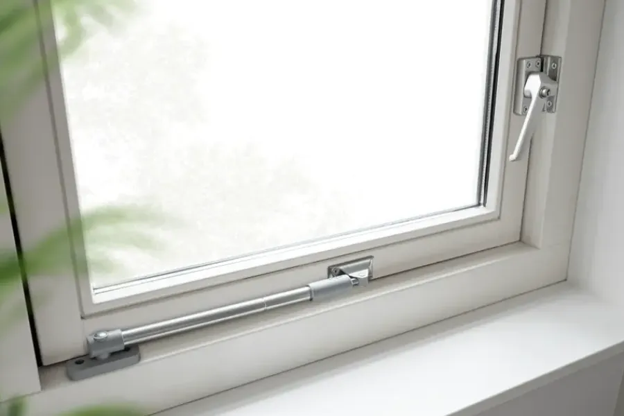 Raambeslag|Raamsluiting > AXA Raamsluiting met slot SKG 1-ster links aluminium