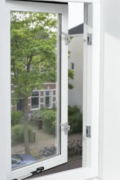 Raambeslag|Raamsluiting > AXA Raamsluiting met slot SKG 1-ster links aluminium