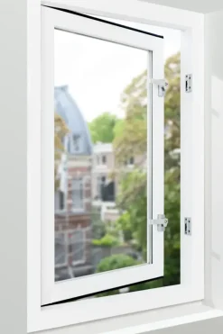 Raambeslag|Raamsluiting > AXA Raamsluiting met slot SKG 1-ster links aluminium