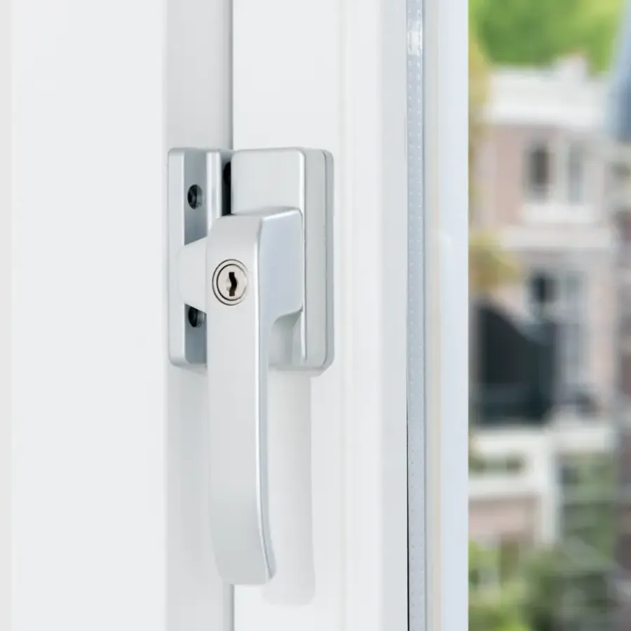 Raambeslag|Raamsluiting > AXA raamsluiting rechts aluminium SKG 1-ster