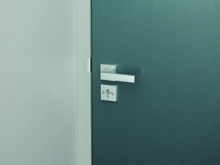 Deurbeslag Buitendeur|Deurklinken > AXA veiligheidsbeslag Edge voordeur aluminium rozet met SKG 3-sterren